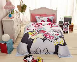 Just put any old comforter that you have this cute mickey and minnie mouse duvet cover set is perfect for adults too! Disney Mickey Mouse Bed Set For Adults Ebeddingsets