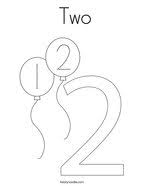 Coloring is a great way to spend quality time with your child or anyone and it is fun. Number 2 Coloring Pages Twisty Noodle