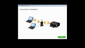 Canon Pixma Mx492 Cableless Setup With A Windows Computer Youtube
