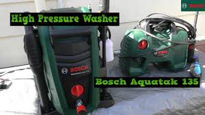 review within this bosch universalaquatak 125 pressure washer review, i'll show you exactly what you get with this bosch pressure washer complete with pros and bosch's universalaquatak 125 is a small pressure washer, ideal for home use on vehicles, garden tools, and cleaning grout. Bosch Universal Aquatak 135 High Pressure Water Cleaner Youtube