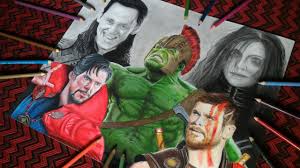 Drawing Thor Ragnarok Youtube