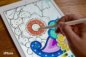 There's a small plastic tip (which can be replaced) that connects with the ‌ipad‌'s display, a. Best Coloring Books For Adults On Ipad In 2021 Imore