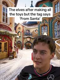#georgerussell the F1 secret Santa video is out