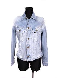 details about lee womens jean jacket vintage blue jeans size 40