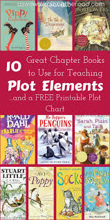 10 Great Chapter Books To Use For Teaching Plot Elements And A Free Printable Plot Chart Teaching Plot Chapter Books Kids Chapter Books