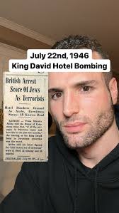 Israel has a history of manufacturing terrorist attacks & blaming it on  Arabs - The King David Hotel Bombing Of July 22nd, 1946 ????️, ., ., ., .,  #zionist #zionists #???? #kingdavidhotel ...