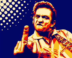 Johnny cash flips off country radio 1998. Johnny Cash Countrywestern Country Western Blues Singer 1jcash Actor Folk Rockabilly Gospel Rock Roll Finger Sadic Wallpaper 1920x1536 635236 Wallpaperup