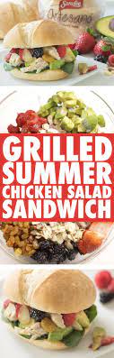 Grilled Summer Chicken Salad Sandwich Recipe Recipe Chicken Salad Sandwich Chicken Salad Sandwich Recipe Fruit Salad With Yogurt