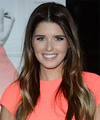 Katherine Schwarzenegger Long Straight Dark Brunette Hairstyle