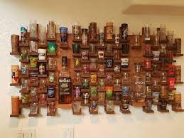 Large Shot Glass Display Case With 91