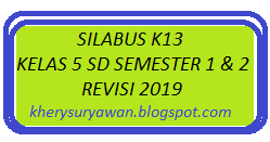 Menunjukkan perilaku jujur, disiplin, tanggung jawab, santun, peduli, dan percaya diri dalam berinteraksi dengan keluarga, teman, guru, dan tetangganya serta cinta tanah air. Silabus K13 Kelas 5 Sd Semester 1 2 Revisi 2020 Kherysuryawan Id