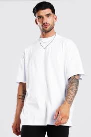 Oversized Crew Neck T Shirt With Extended Neck Boohoo