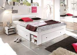 Diese form kann man in vielen bereichen zur gestaltung einsetzen: Doppelbett Mit Nachtkommoden Bett 180 X 200 Cm Ehebett Weiss Bettkasten Ebay