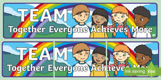 We aim to empower everyone to live a happy entertaining life by providing the greatest support and care. Team Together Everyone Achieve More Display Banner