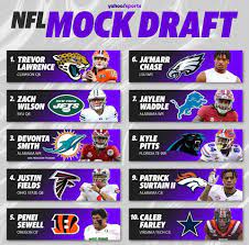 Full round 2021 nfl mock draft projections, with trades and compensatory picks based on weekly team projections and college and amateur player rankings. 2021 Nfl Mock Draft Trevor Lawrence 4 Other Qbs In Round 1