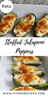Stuffed Jalapeno Peppers Divalicious Recipes Recipe In 2020 Stuffed Jalapeno Peppers Jalepeno Recipes Stuffed Peppers