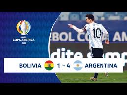Fecha 9 2 de septiembre de 2021 venezuela vs argentina. Highlights Bolivia 1 4 Argentina Copa America 2021 28 06 21 Youtube