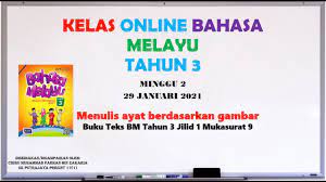 Muat turun buku teks digital kssr tahun 1 hingga 6. Bahasa Melayu Tahun 3 Buku Teks Jilid 1 M S 9 Membina Ayat Berdasarkan Gambar Youtube