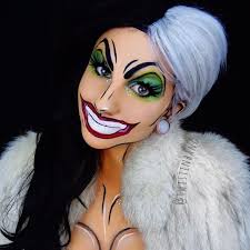 The magic of the internet. Bildergebnis Fur Cruella De Vil Make Up Korperbemalung Schminkgesichter Bodypainting