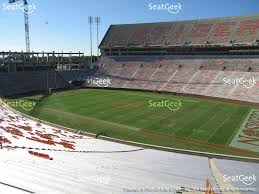 clemson football stadium seating chart rows