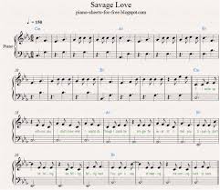 Jason Derulo Savage Love Piano Sheet Music Free In 2020 Savage Love Sheet Music Piano Sheet