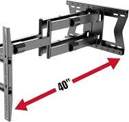 Amazon.com: Physix Soporte de pared para TV de brazo largo ...