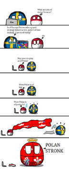 If yuo don't knowz ze polandball, then yuo no polandball and yuo cannot into space! Polandball Wikipedia