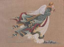 After 'the quilting' was framed, i took it proudly into my local needlework store. Lavender Lace Angel Of Light Stoney Creek Online Store