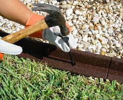 Each garden border includes 5 metal installation spikes in the package, and. Ecoborder 1 2 M 4 Ft Landscaping Edging 6 Pack Costco