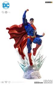 The Iron Studios Superman Prime Scale Statue Is Available At Sideshow Com For Fans Of Dc Comics Superman And Artist Superman Images Dc Comics Superman Superman