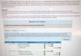 If there was a premium on bonds payable, then the entry is a debit to premium on bonds payable and a credit to interest expense; Solved For Number 2 What Is The Premium On Bond Investmen Chegg Com