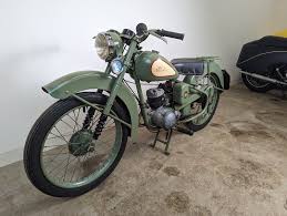 Image result for Green 1952 Motorcycle