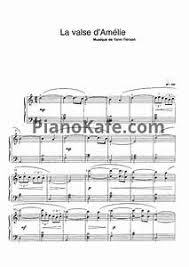 Yann Tiersen La Valse D Amelie ноты для аккордеона Noty Dlya Gitary Yen Tiersen