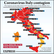The smallest wine region in italy, in the alps, producing some pinot noir rosé and two regional grapes: Coronavirus Italy Map The Top Regions In Italy Struck Down By Killer Virus World News Express Co Uk