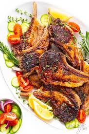 Kabobs can be cooked in the oven. How To Cook Lamb Chops In The Oven Wholesome Yum