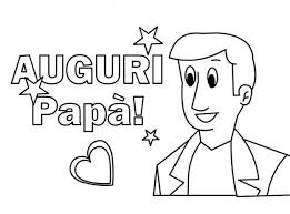 Disegni Da Colorare Auguri Papà Gratis Disegni Da Colorare E