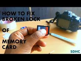 Lock or unlock sd/memory card with sd card lock switch you can remove the micro sd card, sd card or memory card from your device, and inspect if it has a lock switch and if the physical sd card lock switch is in lock status. How To Fix Sd Card Lock Switch Broken Lock Card Error No Memory Card Youtube