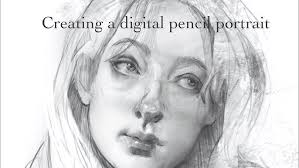 Pencil sketch in Procreate