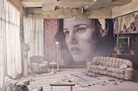 Street Artist Transforms Abandoned Art Deco Mansion Into Showstopper