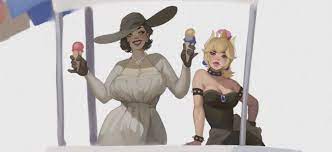 Resident Evil Village S Lady Dimitrescu Is More Than Just A Fan Art Flavor Of The Month Lady dimitrescu (tall vampire lady:re 8 village). destructoid