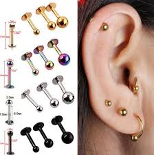 Helix Bal Ear Piercing Jewelleryrack Upper Ear Earrings Lip Piercing Jewelry Ear Piercing Prices