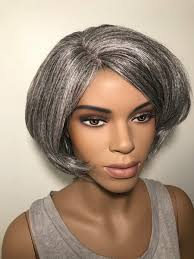 Vanessa 100% Synthetic Heat Wave Silver Blended Medium Layered Cut Wig