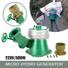 Check spelling or type a new query. Alternative Energy Supplies 500w 220v Micro Hydro Water Turbine Electric Generator Hydroelectric Power New Other Alternative Energy Supplies