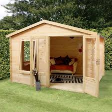 Log Cabins Waltons Fast Delivery Quick Installation Uk Made Summer House Summer House Garden Pallet House