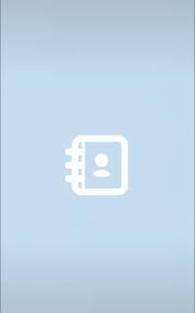 Contacts Light Blue Logo Iphone Photo App Ios Icon Iphone Wallpaper App