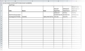 With my bachelor's degree in business administration and finance, my drive in life is. Litigation Budget Template Practical Law