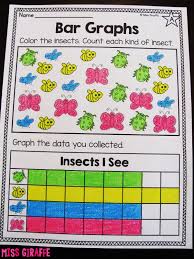 Miss Giraffes Class Graphing And Data Analysis In First Grade