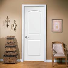 Masonite 24 In X 80 In Solidoor Roman Smooth 2 Panel Round Top Solid Core Primed Composite Interior Door Slab 24911 The Home Depot Prehung Interior Doors White Interior Doors Interior Door Styles