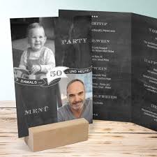 Jahrestafel 50 Menukarten 50 Geburtstag Geburtstag Einldungskarten Geburtstag Karte Geburt