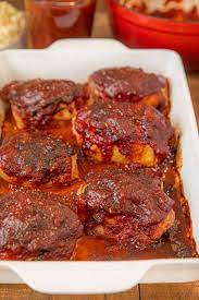 Oven-Oven Baked Bbq Chicken Recipe (Homemade Sauce) - Dinner, Then Dessert